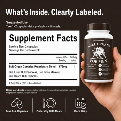 Bull Organ Complex for Men