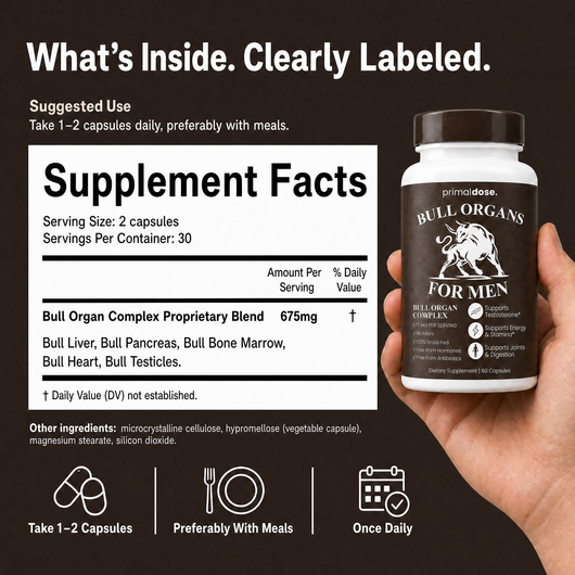 Bull Organ Complex for Men
